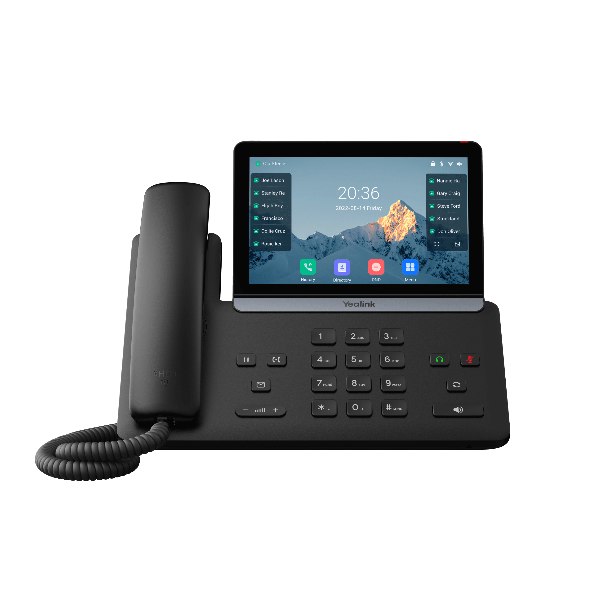 Yealink Téléphone IP T87W